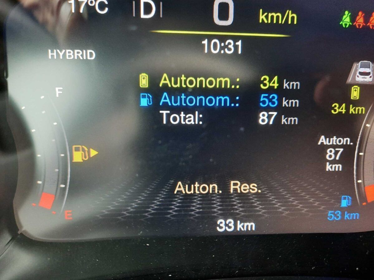 Jeep Renegade híbrido enchufable de 2020 motor 1.3 con 240cv de km0