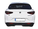 Coche Alfa Romeo Stelvio blanco 2021 2.2 diesel 190cv sprint plus q4 de km0