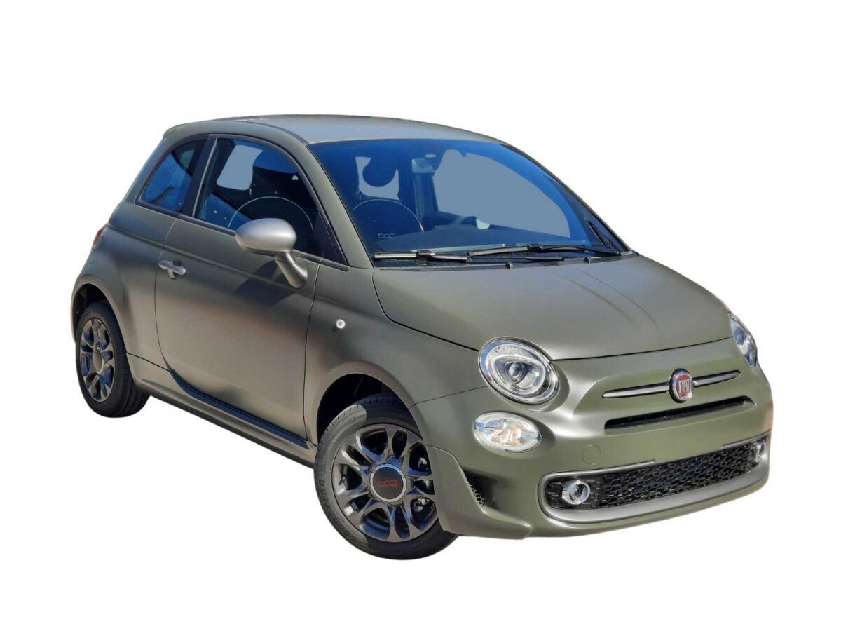Fiat 500 híbrido sport 1.0 con 70 cv de km0 en color verde