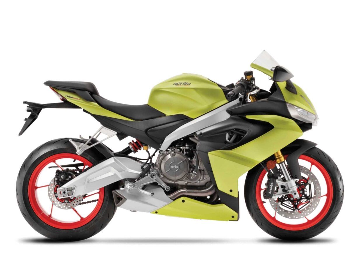 Moto Aprilia RS660 acid gold nueva