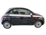 Fiat 500 1.2 69cv lounge gasolina en color negro de km0