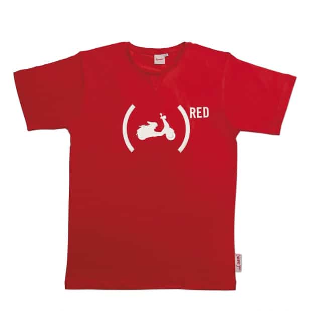 Camiseta Vespa Red