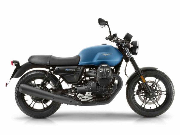 Moto Guzzi V7 Stone III 35kw euro 4 azul