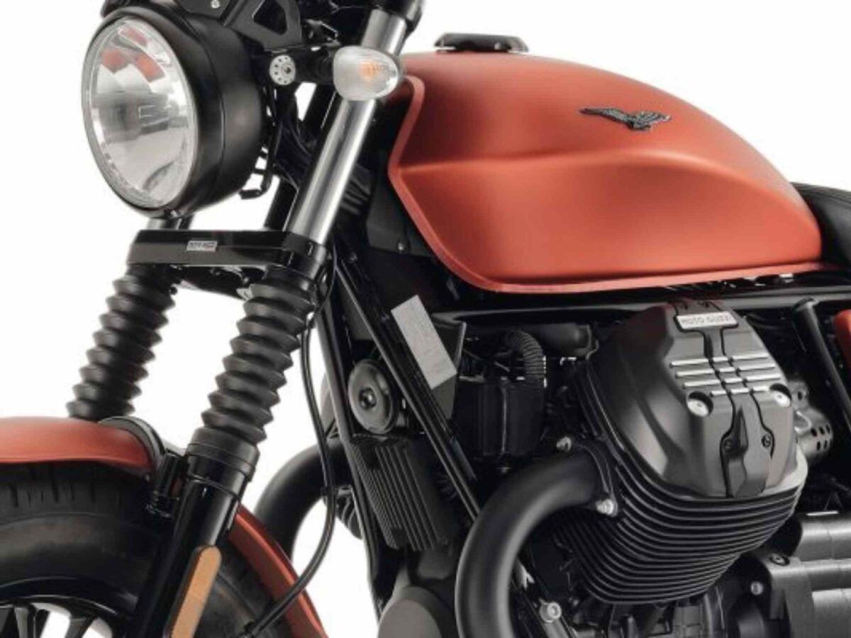 Moto Guzzi V9 euro 4 sport arancio concesionario moto guzzi madrid