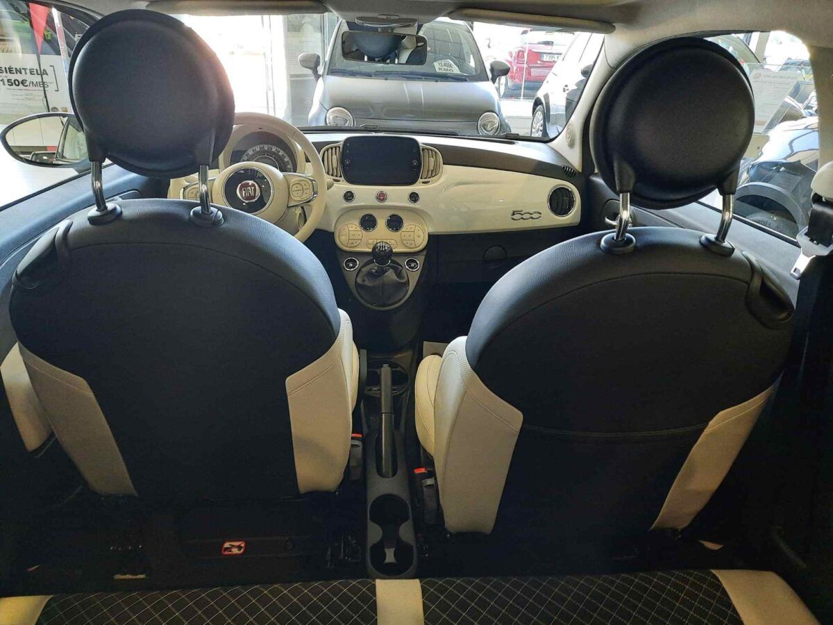 Fiat 500 híbrido Dolcevita 1.0 70 cv nuevo en color blanco