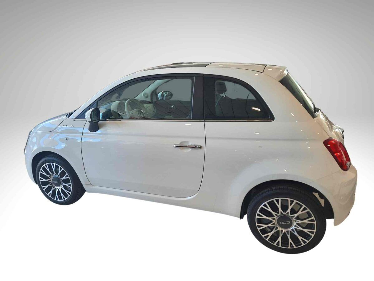 Fiat 500 híbrido Dolcevita 1.0 70 cv nuevo en color blanco