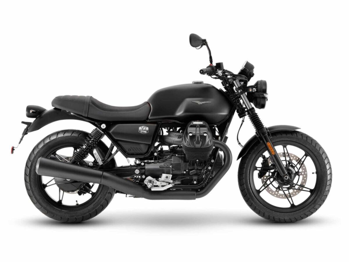 Moto Guzzi V7 Stone negra euro 5 de 2021