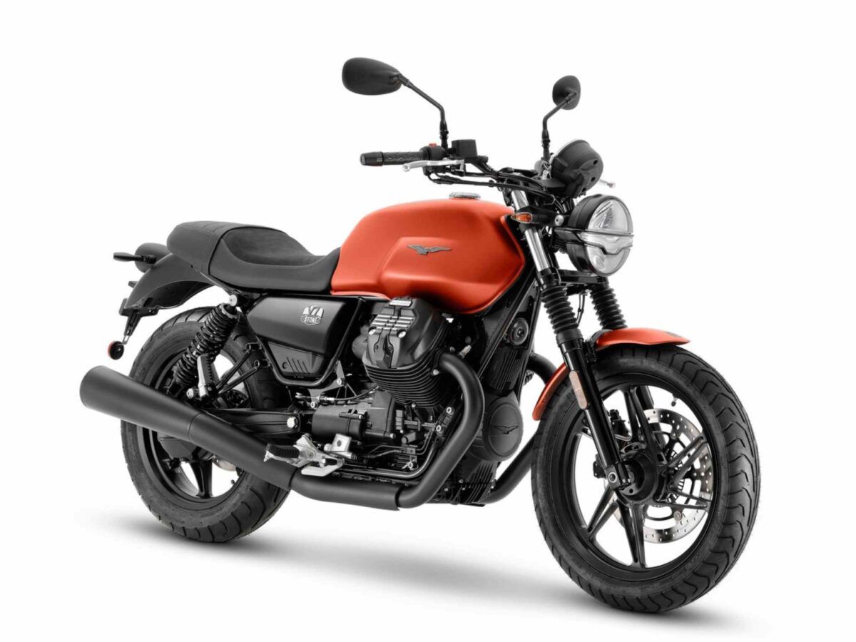 GUZZI V7 STONE NARANJA E5 NUEVA