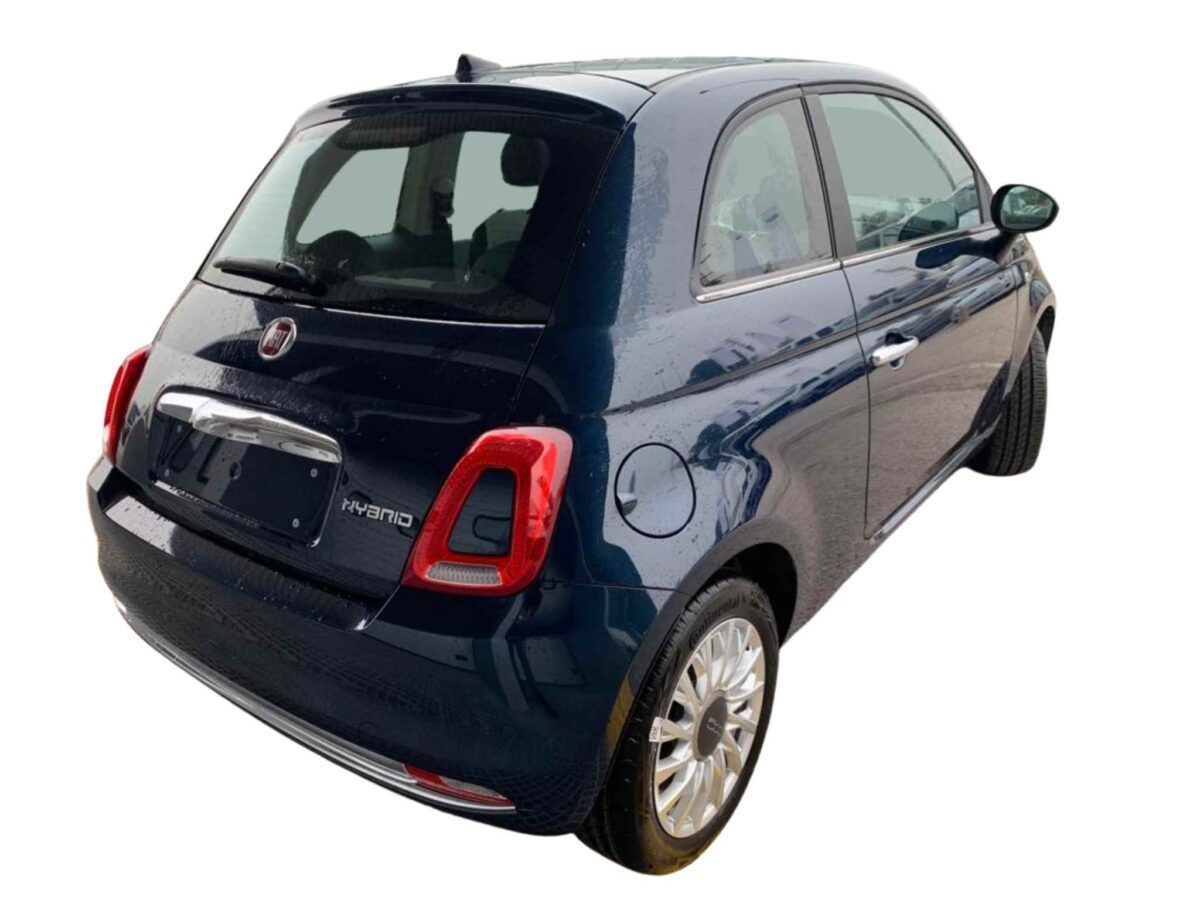 Fiat 500 Hibrido azul KM0
