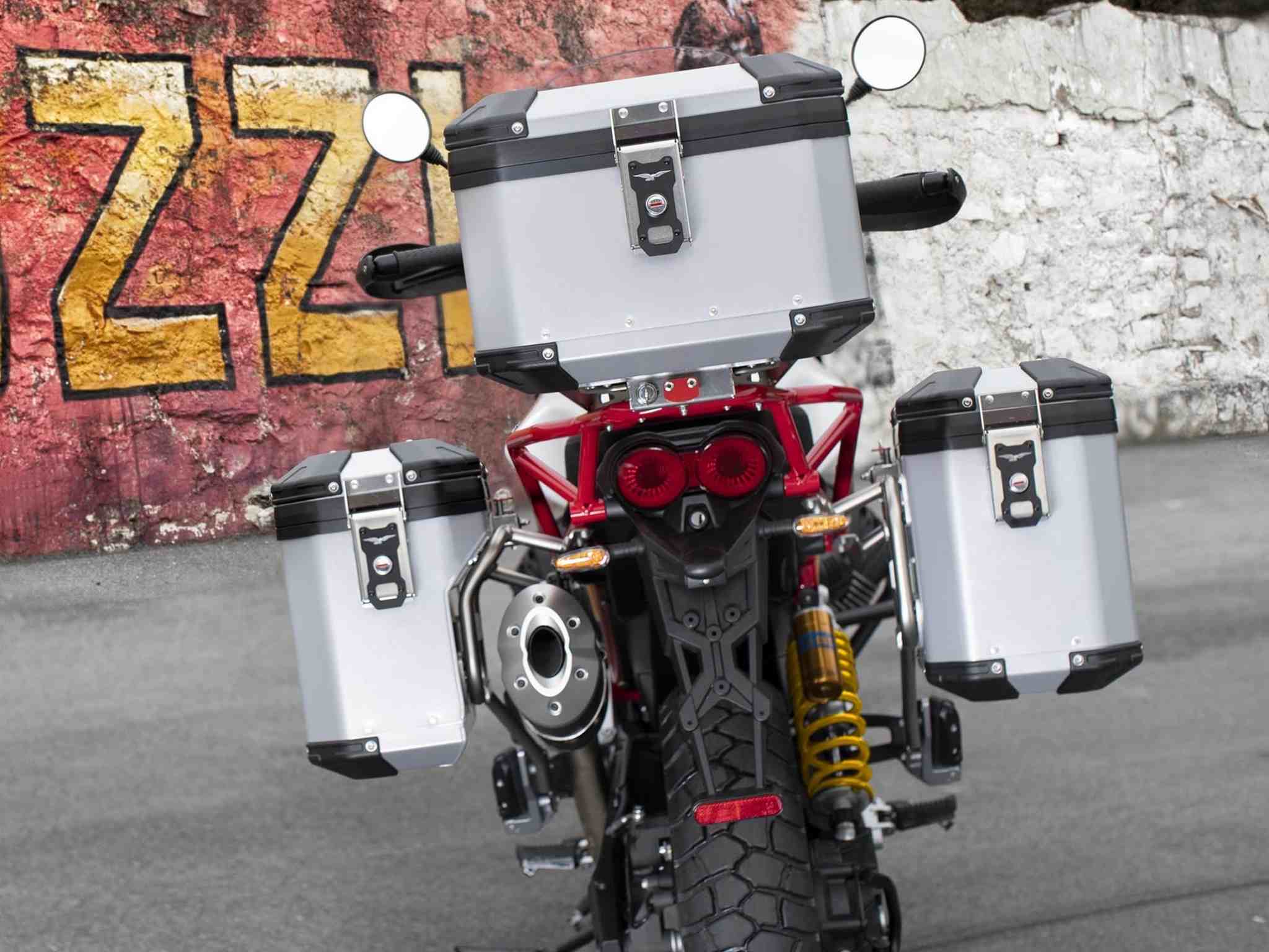 Precio Maletas laterales Moto Guzzi V85 TT-Aluminio 33-39L