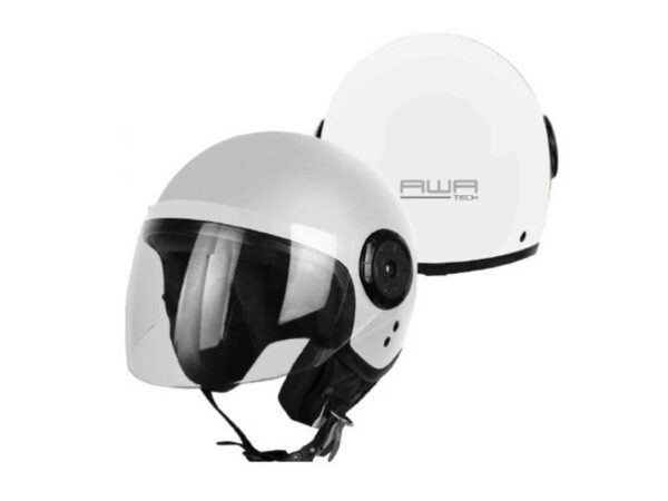 Casco Jet Piaggio AWA blanco